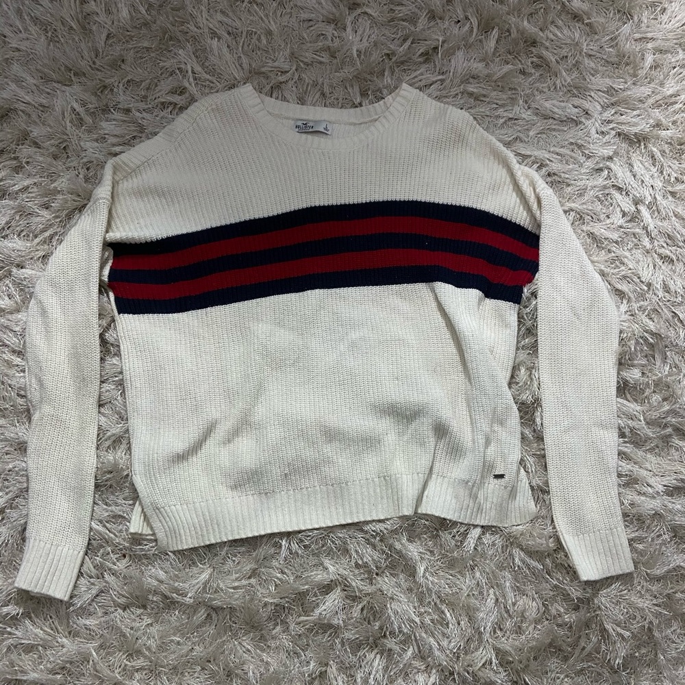 Hollister striped sweater